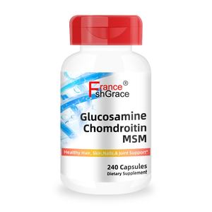 Complément alimentaire de haute qualité pour la santé des articulations : capsules de glucosamine, chondroïtine et MSM - Product Image 1