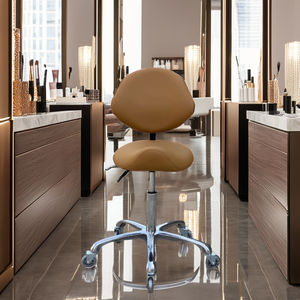 Chaise de travail roulante multicolores Xinying pour barbier et coiffeur avec roulettes intégrées, tabouret de salon de beauté et de spa, siège de beauté - Product Image 4