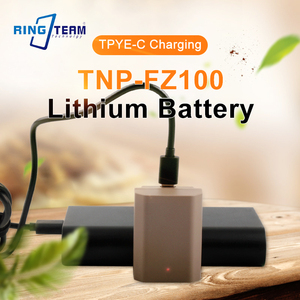 Nouvelle batterie NP FZ100 NPFZ100 NP-FZ100 avec entrée de charge de Type C USB-C pour <span class=keywords><strong>appareil</strong></span> <span class=keywords><strong>photo</strong></span> <span class=keywords><strong>Sony</strong></span> Alpha A7III A7R III A9 Alpha 9 <span class=keywords><strong>A7R3</strong></span> A6600 - Product Image 2