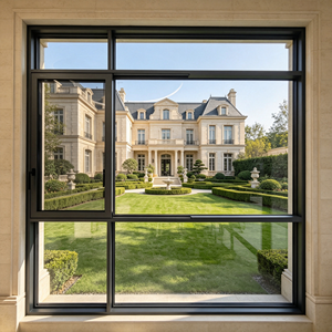 Porte coulissante de patio en aluminium robuste Deioux, sans cadre, verre trempé feuilleté, isolation acoustique, résistance aux impacts d'ouragan - Product Image 1