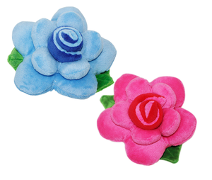 ingrosso fabbrica rosa fiore animale domestico giocattoli di peluche cane tiro giocattoli da compagnia giocattoli squeaker - Product Image 5