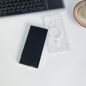 <span class=keywords><strong>Funda</strong></span> Transparente con <span class=keywords><strong>Cargador</strong></span> Inalámbrico Magnético para Samsung S26 S25 <span class=keywords><strong>Ultra</strong></span> S24 S23 <span class=keywords><strong>S22</strong></span> Plus - Product Image 4