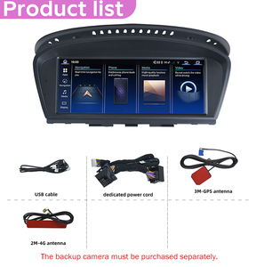 วิทยุสเตอริโอในรถยนต์สำหรับ <span class=keywords><strong>BMW</strong></span> 3ชุด <span class=keywords><strong>E91</strong></span> E90 E92 GPS <span class=keywords><strong>Navi</strong></span> สำหรับ5ชุด E60 E61 E63 E64พร้อมระบบ CCC 2004-2008 ° CarPlay 8Core - Product Image 6