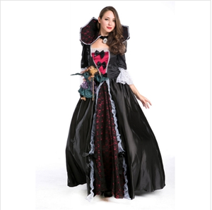 <span class=keywords><strong>Robe</strong></span> de <span class=keywords><strong>vampire</strong></span> royale gothique noire pour femmes Halloween Diablo Style <span class=keywords><strong>Vampire</strong></span> Cosplay Costume <span class=keywords><strong>robe</strong></span> de soirée - Product Image 3