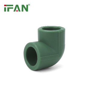 Phụ kiện ống <span class=keywords><strong>PPR</strong></span> màu xanh đậm tùy chỉnh IFAN 20-110mm <span class=keywords><strong>PPR</strong></span> khuỷu tay TEE phụ kiện - Product Image 3