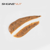 SHOWENUT Ingrédients de pâtisserie de haute qualité Pâte de noix de coco, de dattes et d'amandes aux graines de chia 12 bouteilles par carton