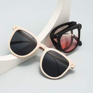 Hot Women <b>Round</b> <b>Frame</b> <b>Sunglasses</b> Fashion Lightweight Foldable <b>Sunglasses</b> Trendy Foldable <b>Sunglass</b> for Women Party Gift - Product Image 6