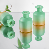 Bouteille diffuseur de roseaux en verre vide transparente de haute qualité en stock pour cadeau avec boîte cadeau