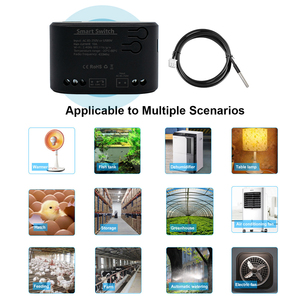 Tuya Thông Minh Nhiệt Độ Chuyển Đổi AC 85-250V <span class=keywords><strong>1</strong></span> Kênh 2000W Thông Minh Nhiệt Khô Liên Hệ Wifi Nhiệt Độ Giám Sát Mở - Product Image 2