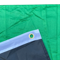 Vente en gros 90X150cm suspendu polyester nation pays liberté libre syrie drapeau syrien de la syrie pour le vert