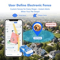 Mini traceur GPS pour enfants et animaux domestiques, étanche IP67, longue durée de vie de la batterie, télécommande, dispositif de suivi personnel
