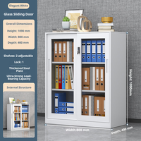 Armoire de rangement compacte en acier de haute qualité, en acier épaissi, à une seule porte, pour le rangement domestique