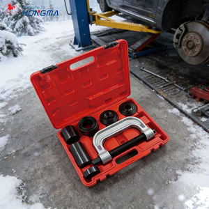Kit de presse pour rotules 10 pièces, outils d'extraction et d'installation de rotules C-Press, kit d'installation, extracteur de rotules - Product Image 6