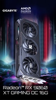 GV-R9060XTGAMING OC-16GD 16 Go GDDR6 MXM GPU de bureau PCIe 5.0 refroidi par ventilateur DP DirectX 12 Nouveau 4 nm RDNA4 Navi44 XT 2780 MHz Core