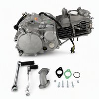 Moteur de moto tout-terrain Yinxiang 160cc refroidi par huile, embrayage manuel, démarrage au kick, 4 vitesses, fourni par l'usine