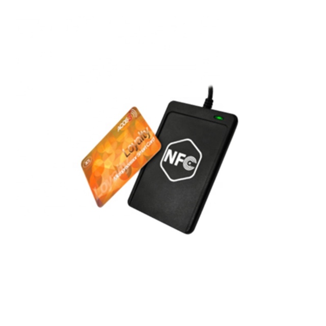 HF RFID Reader Tags Contactless 13.56mhz ISO14443 RFID Mini NFC USB Smart Card Reader Writer ACR1251U