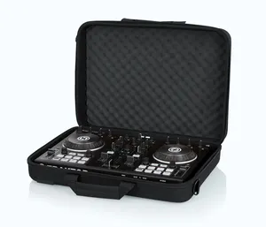 Factory Custom Logo Shockproof Lightweight Portable Molded Hard EVA Storage DJ Controller Musical Case For Travel Carry