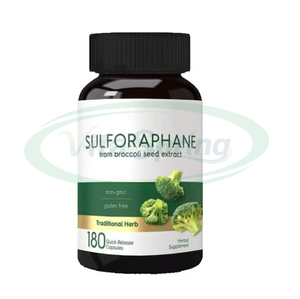 Capsule d'extrait de brocoli de supplément de santé dès que possible OEM Capsules de 100mg Sulforaphane pour la santé du foie - Product Image 1