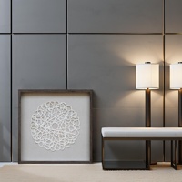 Cadre photo mural en verre Art Déco moderne, écologique, à faire soi-même, pour mariage, idéal pour l'intérieur - Vente chaude