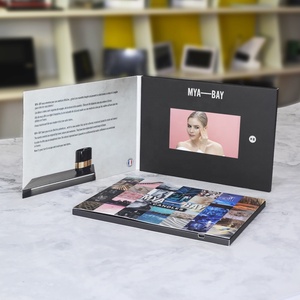 <span class=keywords><strong>DIY</strong></span> Marketing Promotionnel Publicité Affaires Mariage 5 Pouces Affichage Lcd <span class=keywords><strong>Pop</strong></span> <span class=keywords><strong>up</strong></span> <span class=keywords><strong>Livre</strong></span> Vidéo Carte Cadeau Numérique - Product Image 2