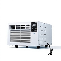 Climatiseur portable mini Airwens 1800 BTU, 280 W, faible consommation, refroidissement, déshumidification, bouton et télécommande