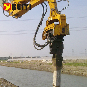 Martello Vibrante Idraulico per Escavatore 18-65T, Accessorio per Macchina Battipalo - Product Image 6