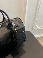 2025 nouveau concepteur mignon Mini breloque en cuir véritable valise de luxe porte-clés sac breloque pour la décoration de sac