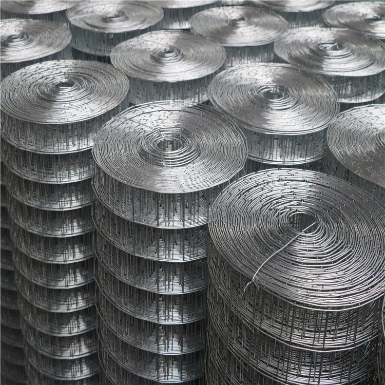 Welead — rouleau de maille métallisée en PVC digi 50X50mm, clôture revêtue, 1/2 et 1 pouce, pour Cage à oiseaux