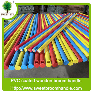 Manches de <span class=keywords><strong>balai</strong></span> en plastique avec revêtement PVC pour balais, pelles et serpillères en coton - Product Image 5