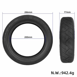 Pneus extérieurs épaissis sans chambre à air 60/90-8 pour roues avant/arrière de trottinette électrique Xiaomi 5Plus - Accessoires - Product Image 2