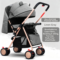 Poussette légère et sportive JXB à double fonction avec sac de maman – Prix usine
