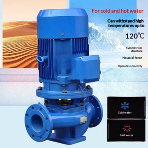 Pompe centrifuge verticale à bride simple ISG/IRG en fonte, pompe de surpression multi-étages pour circulation d'eau chaude 0.5 IS - Product Image 3
