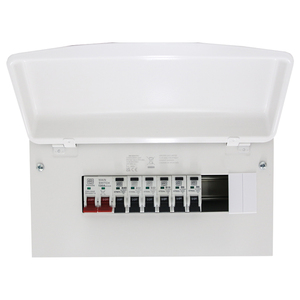 MK SENTRY New Style 230v power distribution box 12way metal cald consumer unit