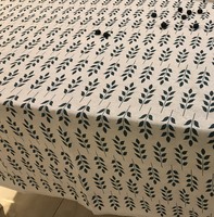 Nappe carrée en coton et lin, imprimée de motifs floraux, grand design personnalisé, résistante à l'huile, certifiée OEKO-TEX