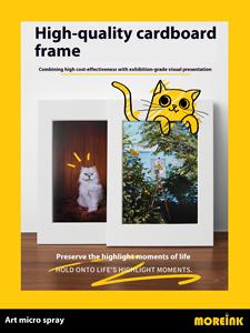 Affiche giclée sans acide imprimée à l'encre Peinture décorative encadrée Cadre <span class=keywords><strong>photo</strong></span> en carton sans acide Illustration Art Celebrity Book - Product Image 6