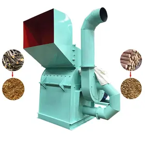 Electric Recycling Mulcher Wooden Branch Log Tree Shredders Crusher Timber Chipping Machine for Sale