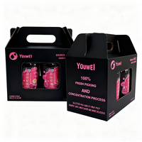 Boîte à vin en carton de luxe personnalisée pour 3 bouteilles de vin rouge, emballage cadeau, carton de bière, flexographie, livraison