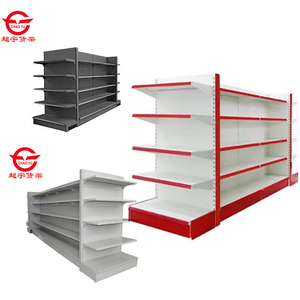 Tuỳ Chỉnh Gondola Kệ Kim Loại Siêu Thị Kệ Hiển Thị Đơn Vị Cuối Kệ Siêu Thị - Product Image 3