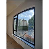 Ventanas Abatibles de PVC Ecológicas con Vidrio Templado de Triple Capa y Opciones de Color Personalizadas para una Vida Moderna