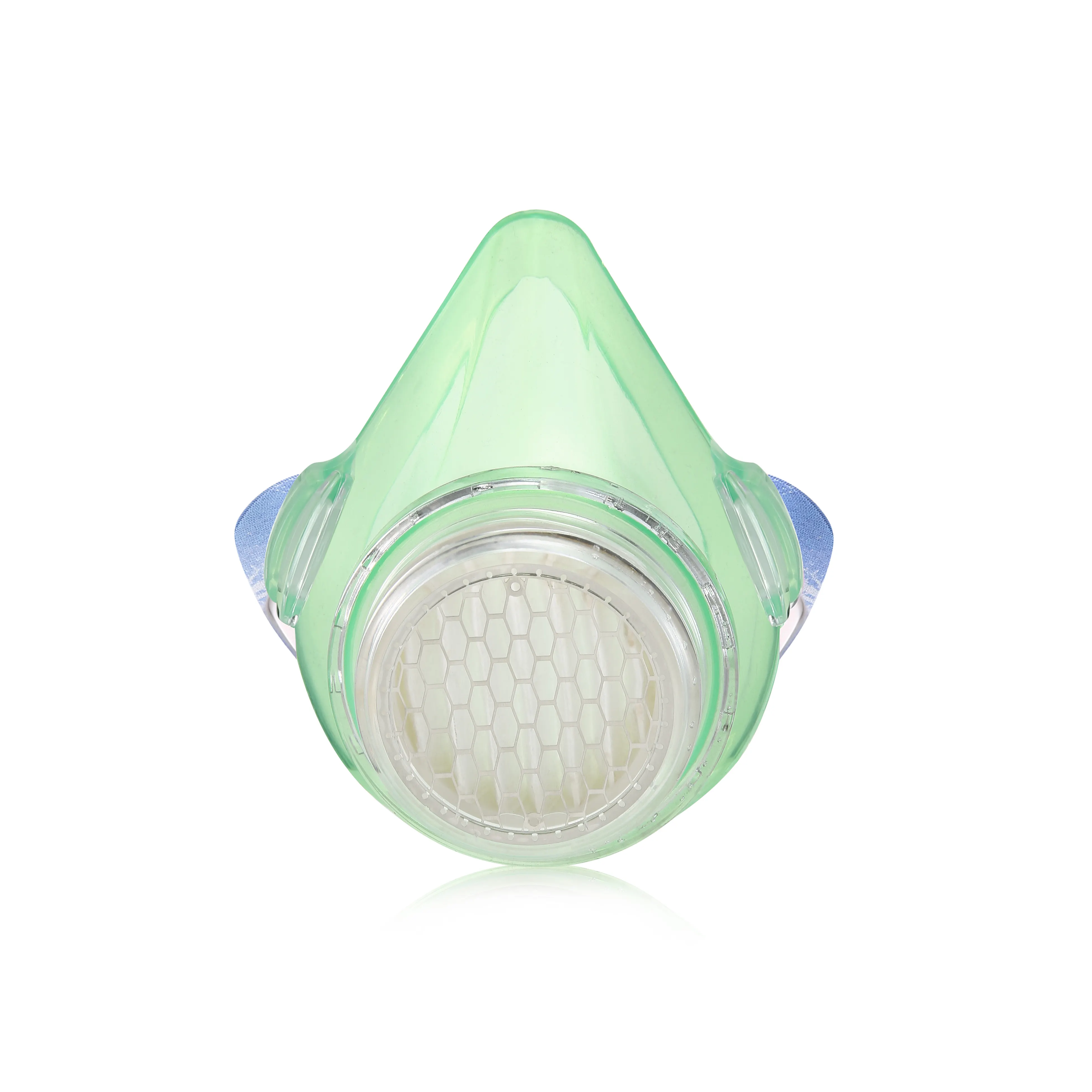 Máscara respiratória reutilizável KN95 de silicone anti-poeira Pm 2.5 para incêndio florestal e fumaça e cinzas