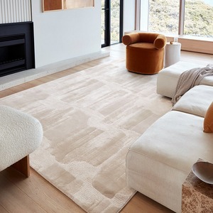 พรมปูพื้นทรงกลมสไตล์โมเดิร์นมินิมอลขายดีข้ามประเทศ กันน้ำ กันคราบ สีพื้น สำหรับตกแต่งบ้าน - Product Image 4