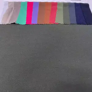 Shinxing — tissu 100% Polyester, Textile tricoté à couleur unie, pour vêtements de bébé, vente en gros