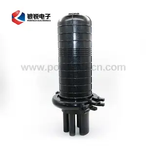 Plastic Dome Type Joint Box For Optic Fiber Cable 3ins/ 3outs