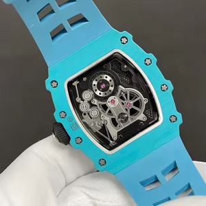 2026 Hot Selling Men's 2102 Automatic Chronograph <b>Watch</b> Carbon Fiber Case Luxury Sport Wristwatch OEM - Product Image 6