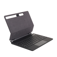 Untuk Tab S7/S8/S9/S9 Fe/S10 Casing Keyboard Kulit PU Anti Kotor USB-C Ringan untuk Tablet 11/12.4/14.6 Inci