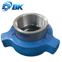 Connecteur de ligne de production en acier au carbone Bokai pour champ pétrolier, montage rapide robuste, construction durable, haute pression, fluide, FIG 1502