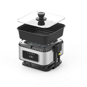 مقلاة هوائية 3 في 1 مع وظيفة الشواء ونافذة طهي مرئية، جهاز مطبخ متكامل للقلي - Product Image 6