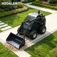 Harga Pabrik Mini Skid Steer Loader Compact Wheel Loader untuk Kebun, Pertanian, Lanskap, dan Konstruksi