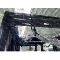 Tente de garage gonflable pour voiture, capsule de stockage automobile, grande couverture extérieure transparente en PVC, tente de présentation de voiture gonflable, vente en gros