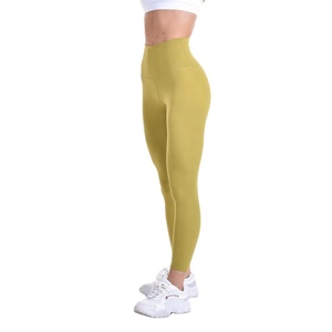 High Quality Wholesale Plus Size High Waist <b>Tummy</b> <b>Control</b> Sports Fitness Woman Yoga Leggings Manufacturers - Product Image 3